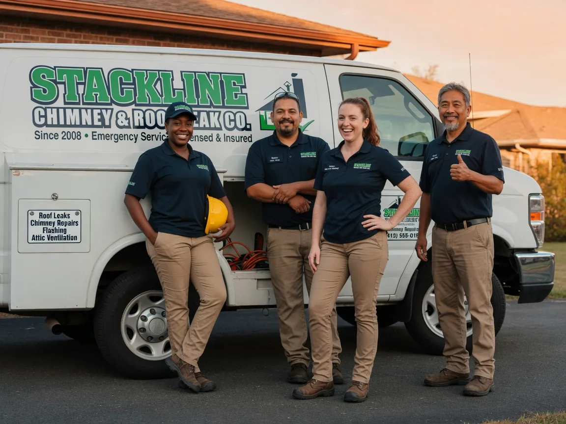 Chimney flashing repair company in West Fargo, ND